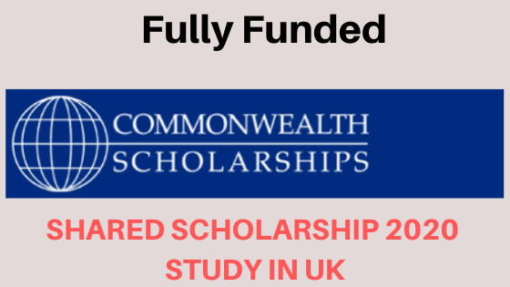 Commonwealth Shared Scholarships are for candidates from least developed and lower-middle-income Commonwealth countries, for full-time Master’s study on selected courses, jointly supported by UK