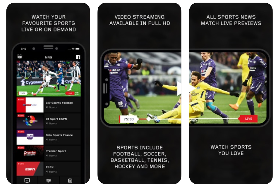 Best App To Watch Live Sports on iPhone