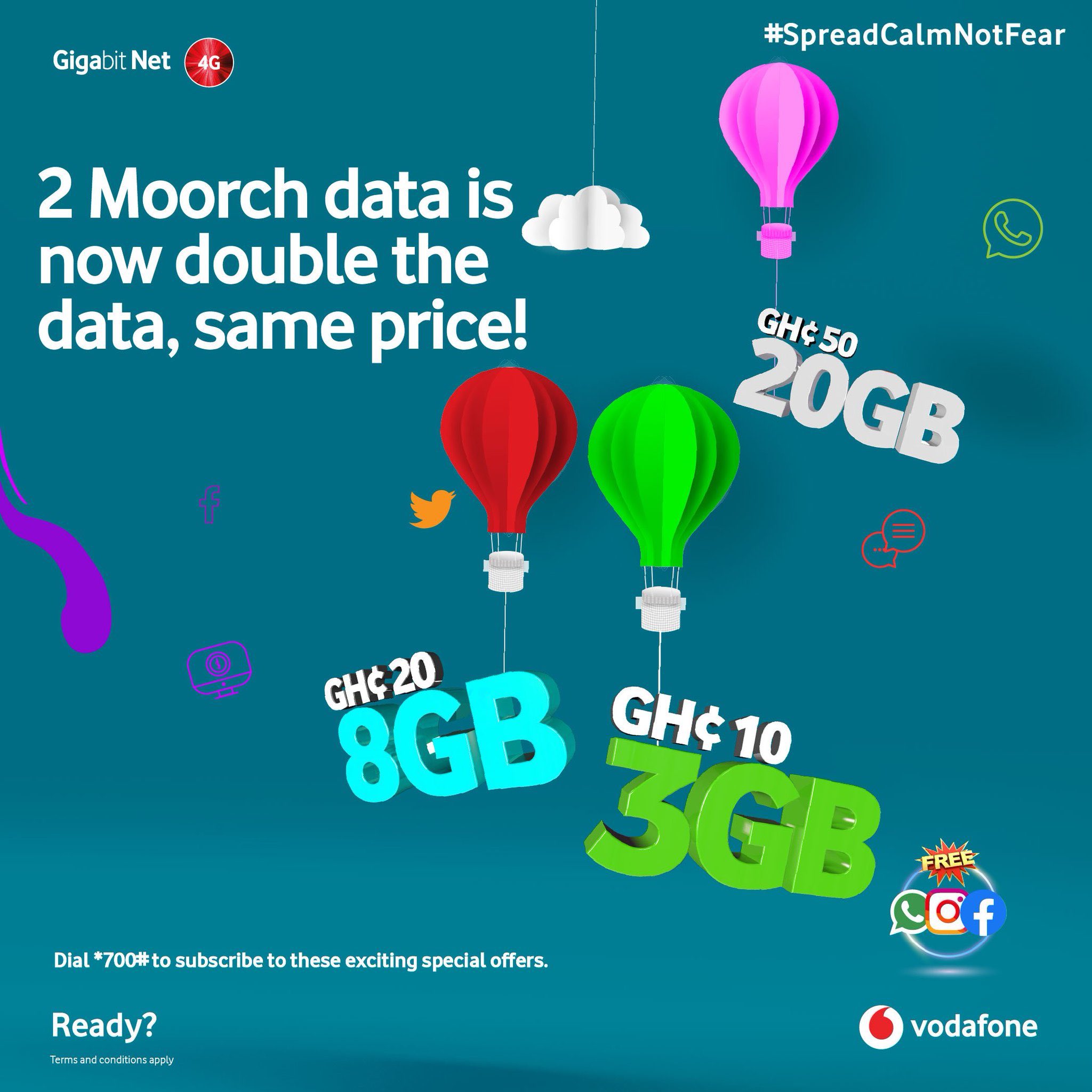 Vodafone 2Moorch Data Bundle Offer