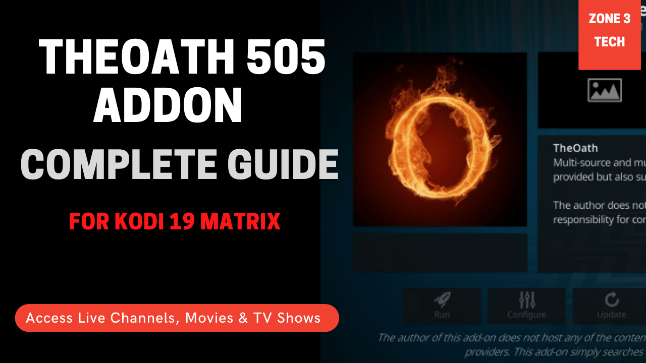 How To Install The Oath 505 Kodi Addon – Complete Guide August 2021